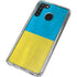 Ukraine Flag Distressed Galaxy A21 Clear Case